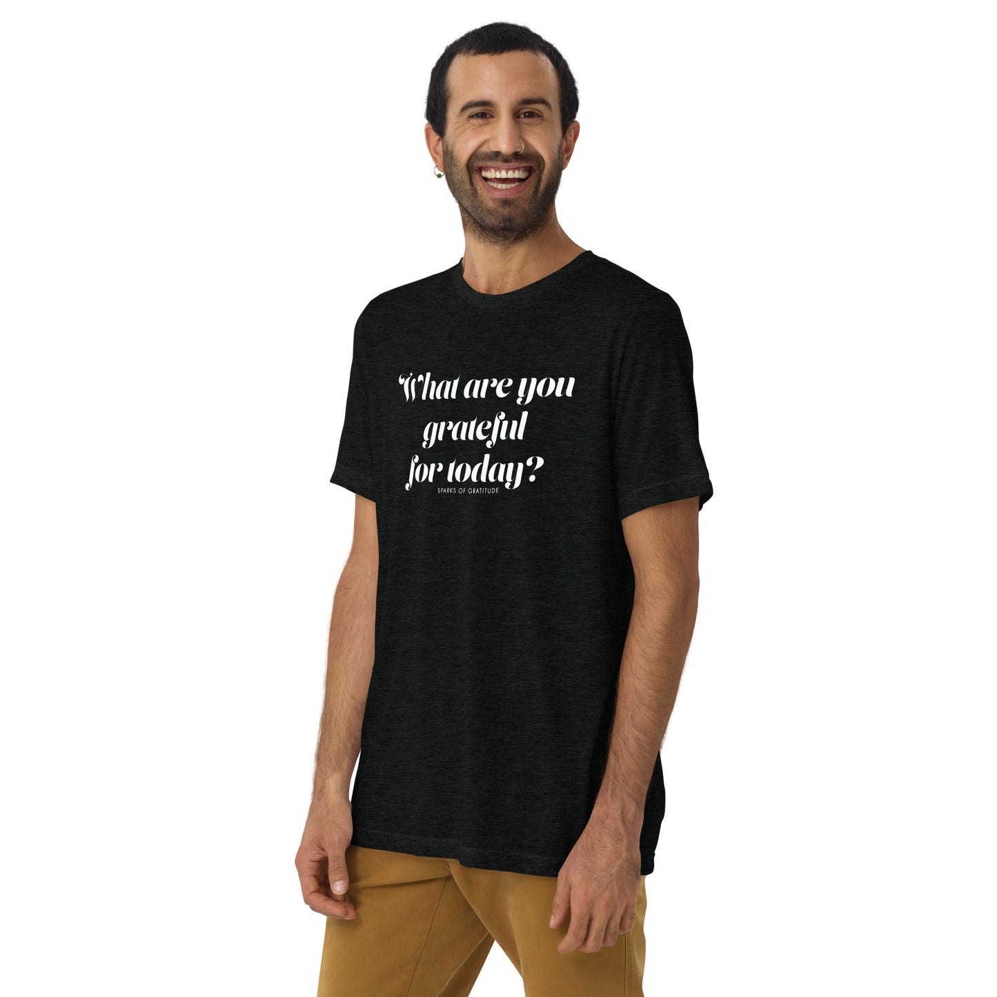 What Are You Grateful For Today Unisex Short sleeve t-shirt