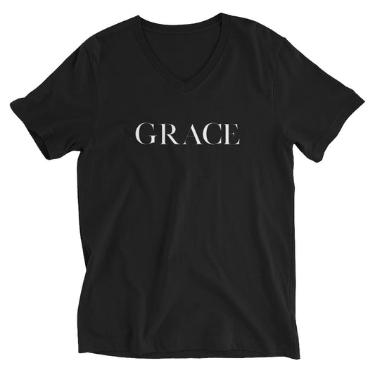 Grace Women's Short Sleeve V-Neck T-Shirt